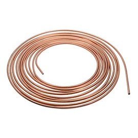 25ft 3/16 Brake Line,Easy to Bend Replacement Tubing Kit,Roll Flexible Brake Pipe Copper Line,20p Fitting Tubing Joint Kit Male Female