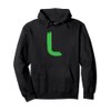 Creative Bold Green Letter L - Design Alphabet - Marker