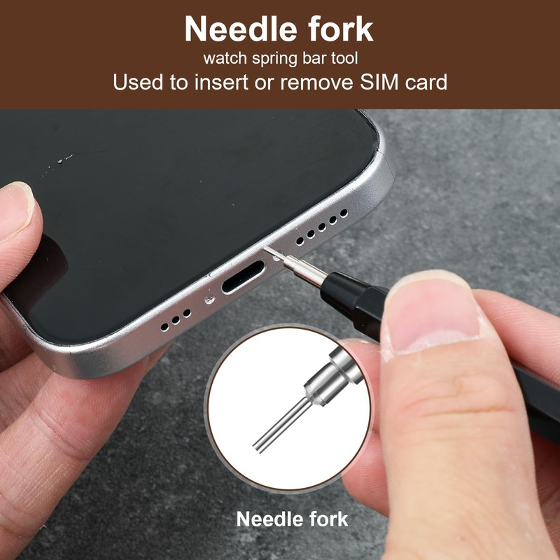 Mabor Watch Band Pins Remover Tool, Double Ended Design Repair