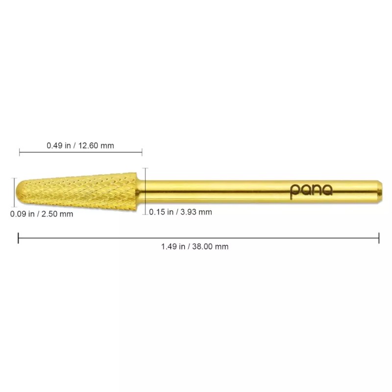 PANA USA PANA 프로페셔널 3/32인치 샹크 사이즈 - 원뿔 모양