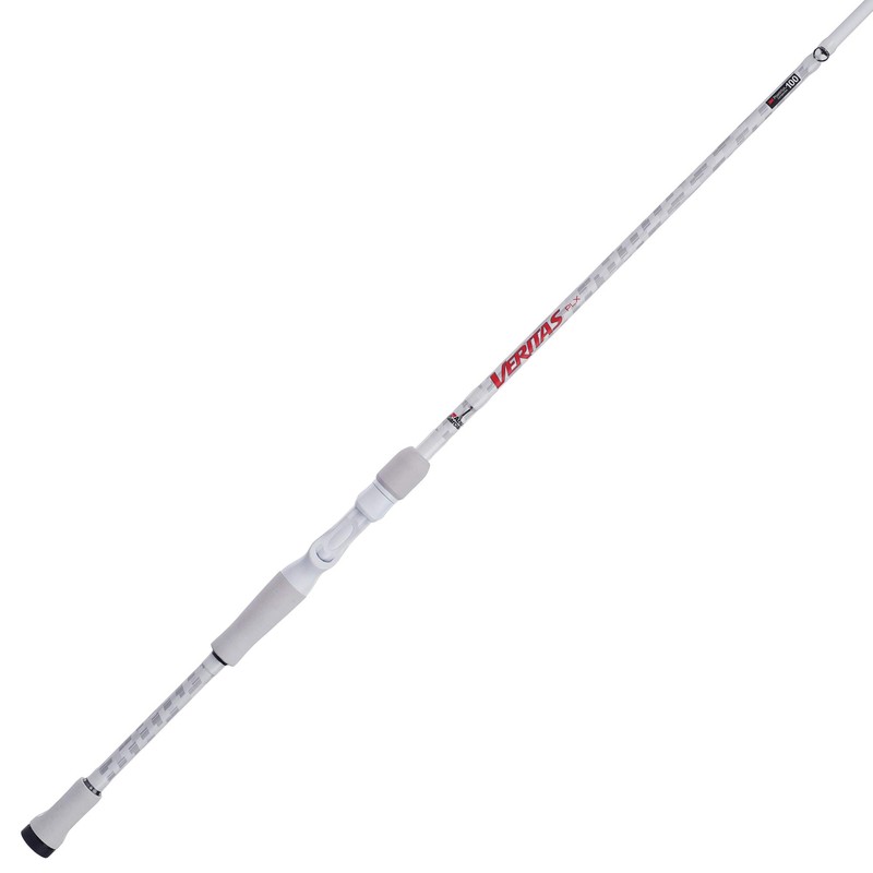 Abu Garcia 7’6” Veritas Casting Fishing Rod, 1-Piece Rod, 12-25lb
