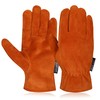 Escort Tools® Heavy Duty Leather Gardening Work Gloves, Thorn Proof,