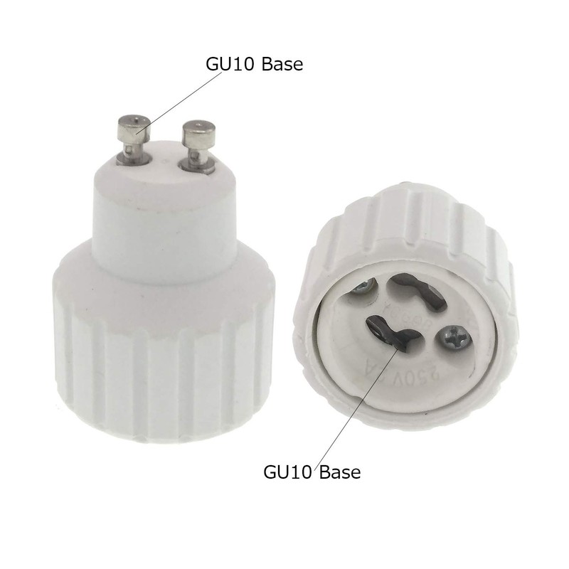 Gu10 to Gu10 Socket Extender,TWDRTDD Gu10 to Gu10 Light Bulb