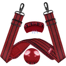 ZINZ 60" Universal Strap with Ultra-Thick Fixed Breathable Pad - Adjustable Heavy-Duty Shoulder Strap for Laptop, Crossbody, Luggage, Gym, Camera Bag and More - TH01B02