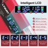 LVYUAN Power Inverter with 4 AC Outlets, LCD Display, Wireless
