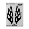 Quattroerre 1111 Reflective Sticker Flames