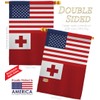 Tonga US Friendship House Flags Pack Regional USA American Alliance