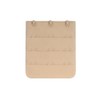 Closecret Women Beige Bra Extender 3 Hook Brassiere Straps Extension