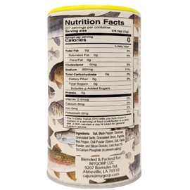 MYGORP Louisiana Cajun Seasoning No MSG Season All - Versatile Creole Blackened Seasoning For Fish, Jumbo Shrimp, Crawfish, Gumbo, Chicken, Beef, and More