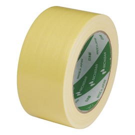 Nichiban Cloth Tape, 1.0 inches (50 mm) x 86.5 ft (25 m) Roll, 1212-50 Yellow