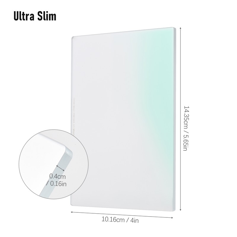 FOTGA 4mm Square UV Filter 4 x 5.65in Protective Filter