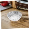 Gatuida 30pcs Stainless Steel Egg Tart Molds with Decorative Fluted