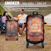 GRiliFE 16" Charcoal Smoker, 3 in 1 Heavy Duty Vertical