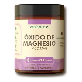 Vitalbotanics Magnesio Oxido 200 Capsulas
