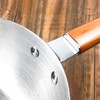 Milk Warmer Pot Stainless Steel Prevent Sticking Wooden Handle Thickened