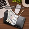 INDESTAR Men's Bi-fold Wallet, Cowhide Leather, Thin, Compact, Coin Purse