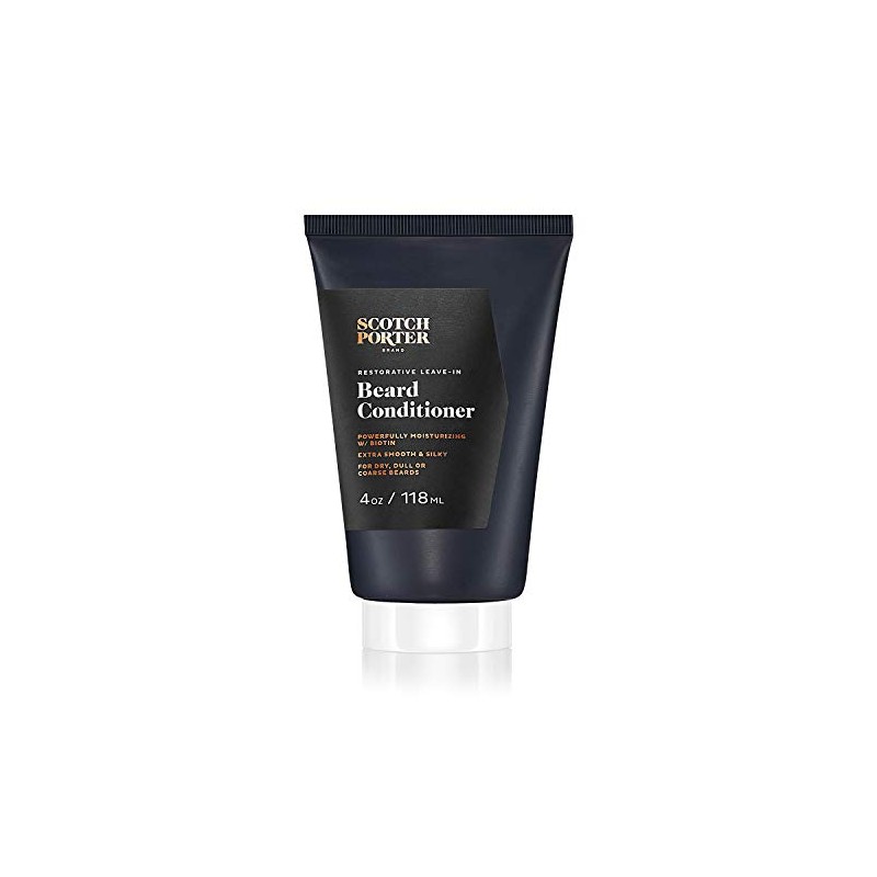 Scotch Porter Restorative Leave-In Beard Conditioner for Men | Deeply