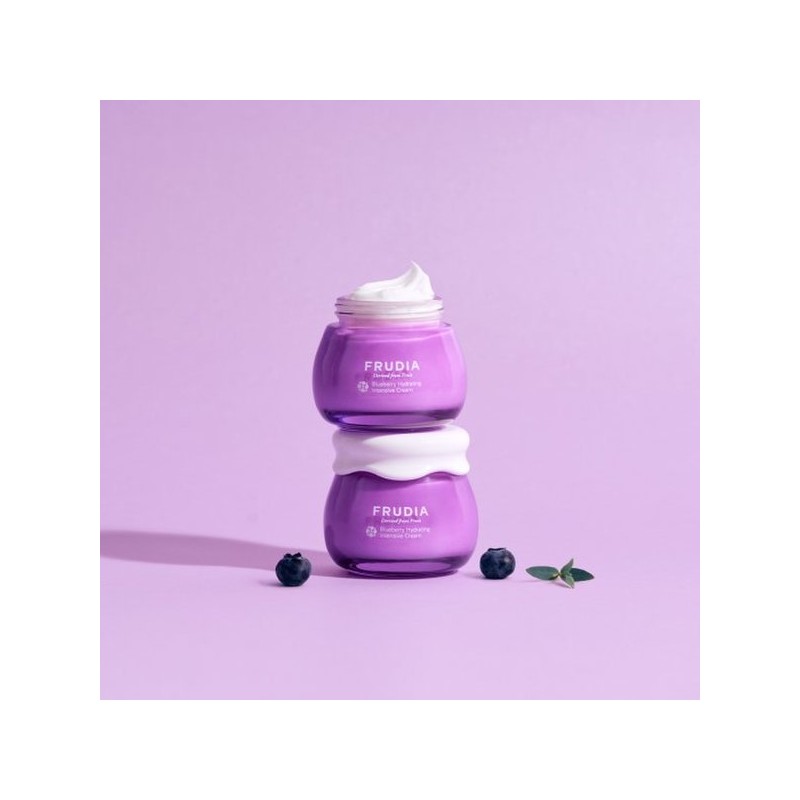 Hurudiya 72H수분지속블루베리 하이드레이팅 인텐시브 보습 크림 55g 72H Moisture-Lasting Blueberry