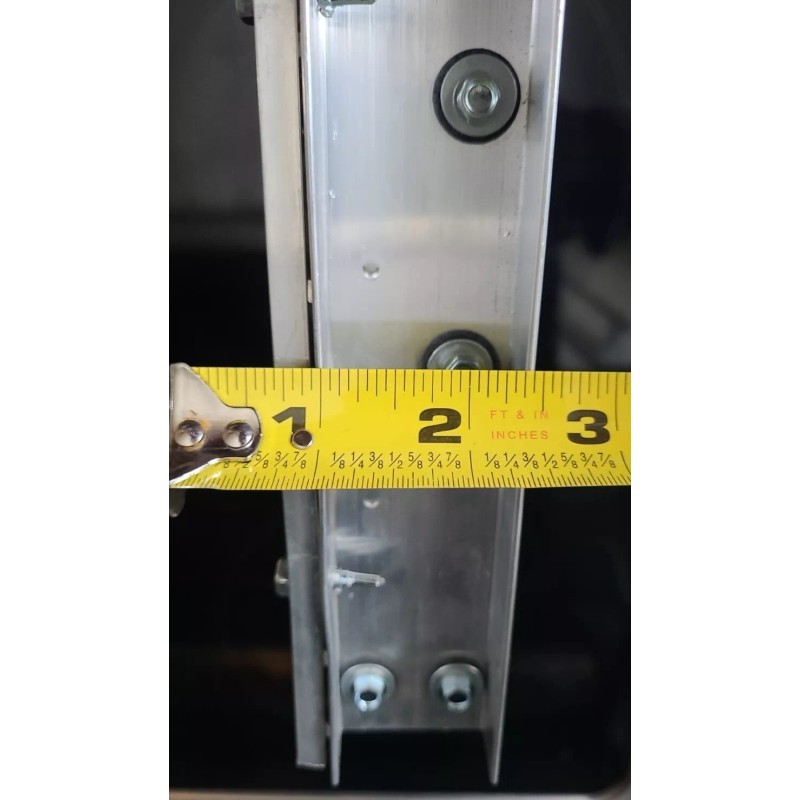 Ruskin ELF15J 8" x 8"Airflow Damper - Stationary Louver Vent