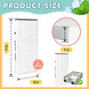 4 Pack Air Filter Replacement for Panasonic, Compatible with Panasonic