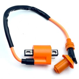 LEXOR Universal Motorcycle Ignition Coil Compatible with Yamaha Enhanced Ignition Coil Custom TW200 225 Serow225 250 4JG 1KH TZR50 RZ50 1pc