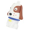 USB Flash Drive Cute Cartoon Black White Dots Face Dog