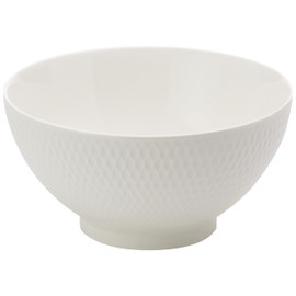 Maxwell & Williams Basics Diamanten Nudelschale, weiß, 18 cm