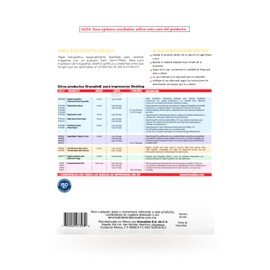 Papel Fotográfico Satin 260 gr (Paquete Con 25 Hojas Tamaño Carta)