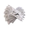 7 Pcs Fillet Weld Set Gage, MG-11 Metric RL Gauge