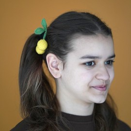 Bidamla Buckles and Crowns Set for Kids - 100% Handmade Princess Tiara and Jewellery for Birthday, Party Favor, Dress-Up and Imaginative Play (YELLOW BUCKLE)