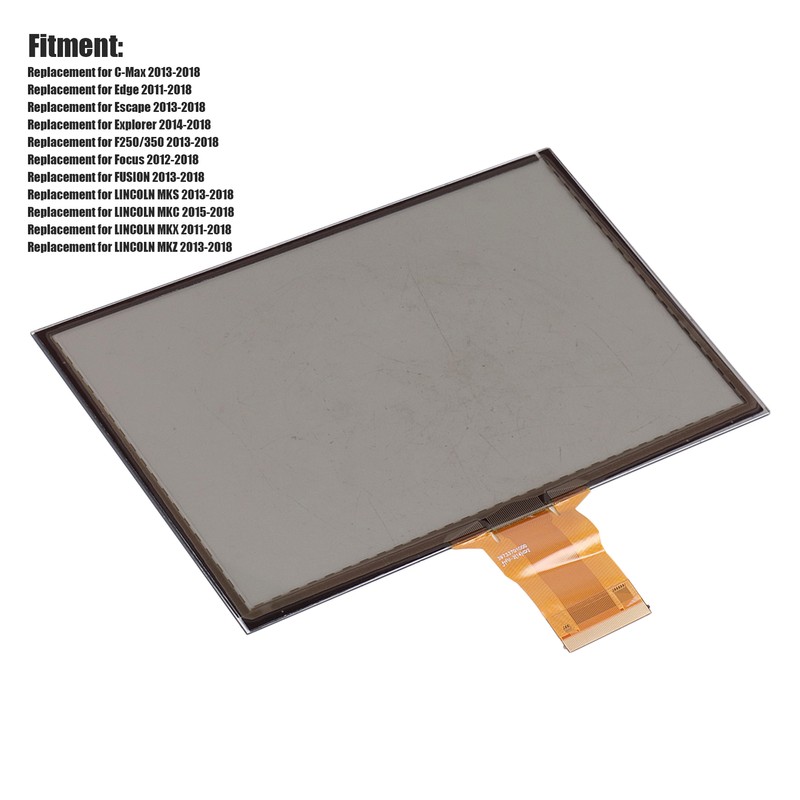 8in Radio Navigation Touch Screen Replacement for CMax Edge Escape