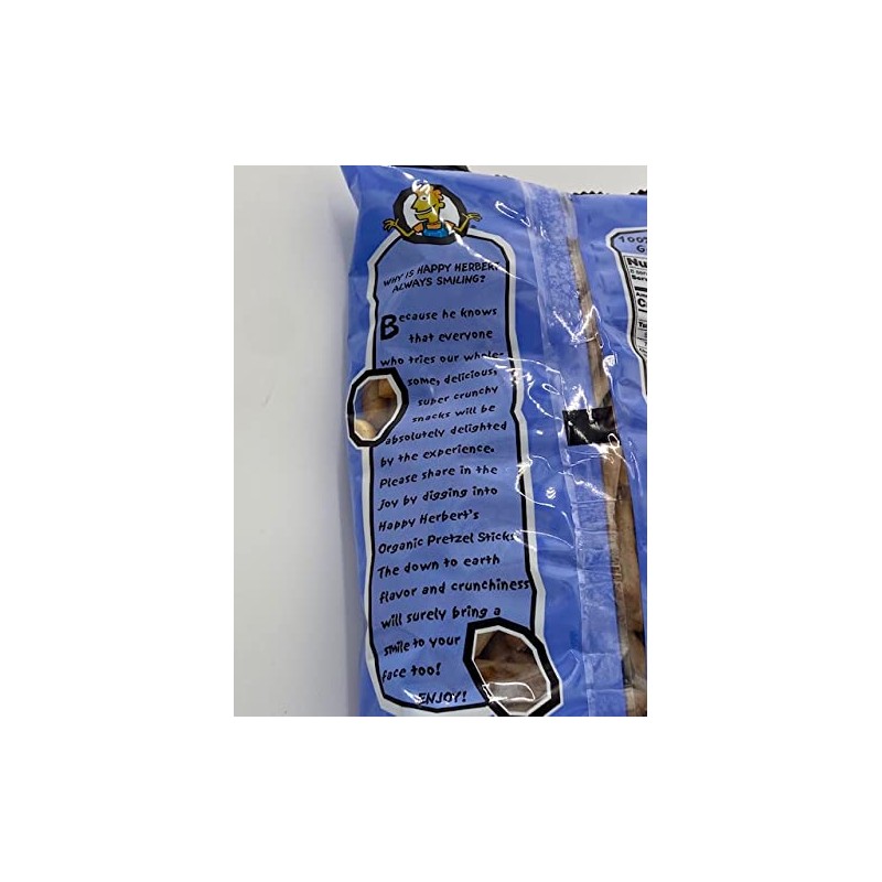 Organic Wheat Pretzel Sticks 8 oz 12 cases