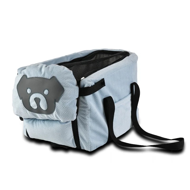 Foldable Pet Car Seat for Dog & Cat Travel –