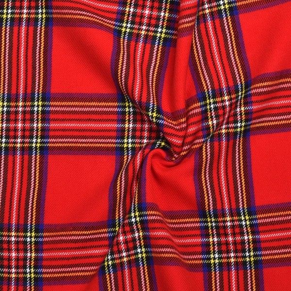 Allsafe Traders Scottish 16oz Tartan Fabric by The Yard -