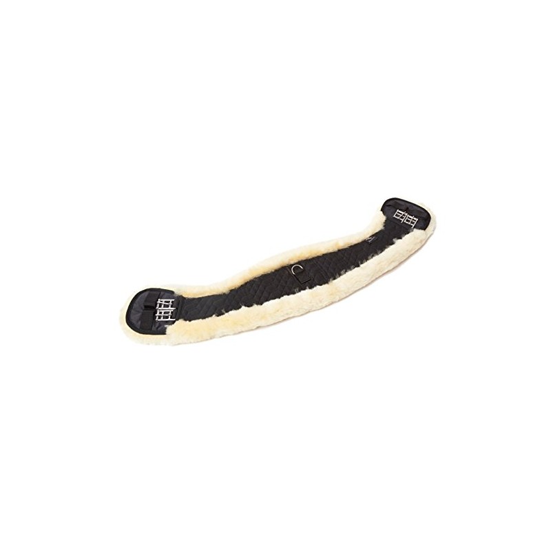 ENGEL GERMANY Sheepskin Curved Dressage Girth 22" 55cm