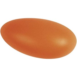 Rayher 3906034 Plastic Eggs 6 cm Orange