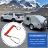 Xinghonyac Trailer Breakaway Cable, Trailer Brake Cable, RV Stainless Steel
