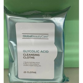 Global Beauty Care glycolic acid cleansing cloths 3 packs