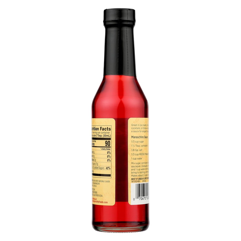 Reese Syrup Maraschino, 8 Fl Oz (Pack of 2)