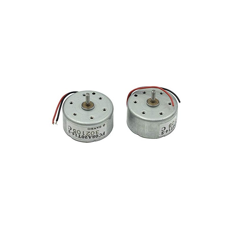 Hxchen 2Pcs DC2V 3500RPM Mini Generator Motors Solar Rotary Speed