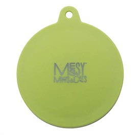 Messy Mutts Silicone Universal Can Cover | Fits 3 Can Sizes – Small, Medium, Large | Reusable Lid for Dog or Cat Food | Airtight Seal for Wet Food Cans | Green