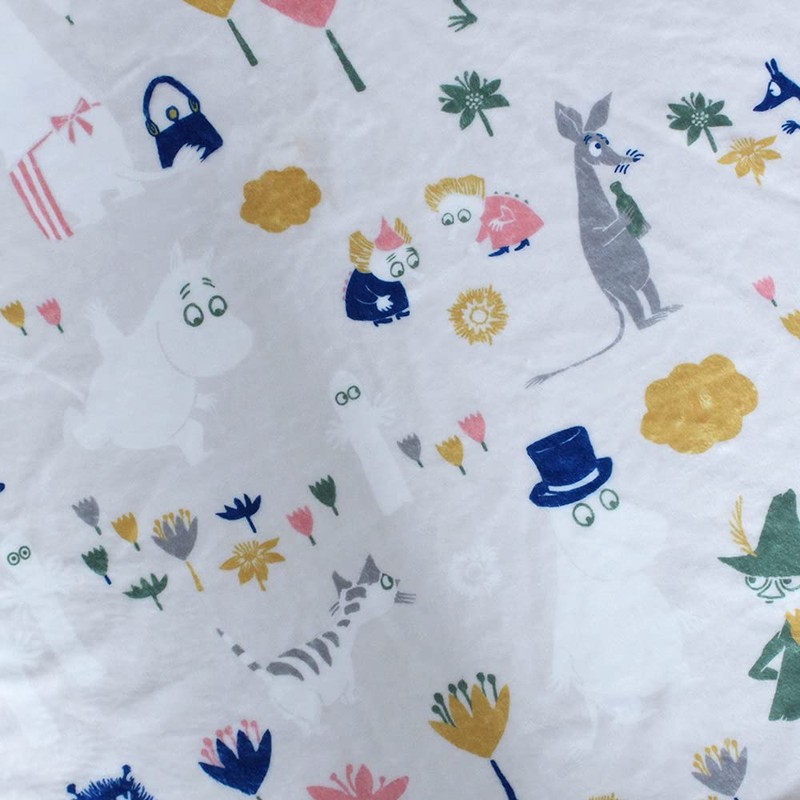 Moomin Baby Blanket, Washable, Throw Blanket, Fluffy Blanket, For Babies,