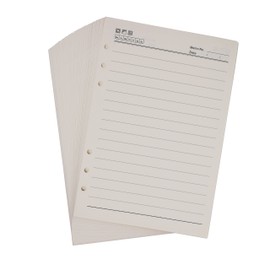 SAYEEC A5 Refill Paper 80 Sheets Loose Leaf Paper for 6 Ring Binders Refillable Notebook Insert A5 Planner for Daily Journal Diary Writing