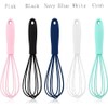 1Pc White Multifunctional Egg Whisks,Manual Egg Beaters Mini Egg Mixers