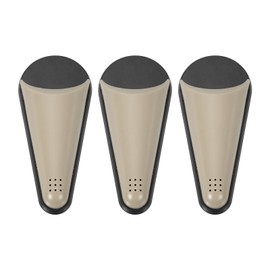 uxcell 3Pcs Magnetic Scissor Holder, Kitchen Scissors Holder with Magnetic Adsorption Drainage Holes Detachable Shears for Kitchen Refrigerator Organization, Brown