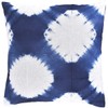 Set of 5 Tie Dye Cushion Cover, 16x16 Indigo Pillowcase,