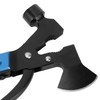 15In1 Axe Hammer MultiFunctional Camping Survival Screwdrivers Pliers Bottle Opener(Blue