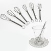 Ikram Cay Kasigi Tea Spoon, Mixer, Whisk Look, Set of