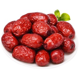 Jujube Dates, Chinese Red Jujube Dates,1 LB 100% Natural,for Snacking,Brewing Tea,dessert, Baking,cooking,etc.