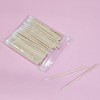 Micro Slim Cotton Swab for Precision Gap Cleaning (Single-Sided Extrusion) 100 Count 15ea